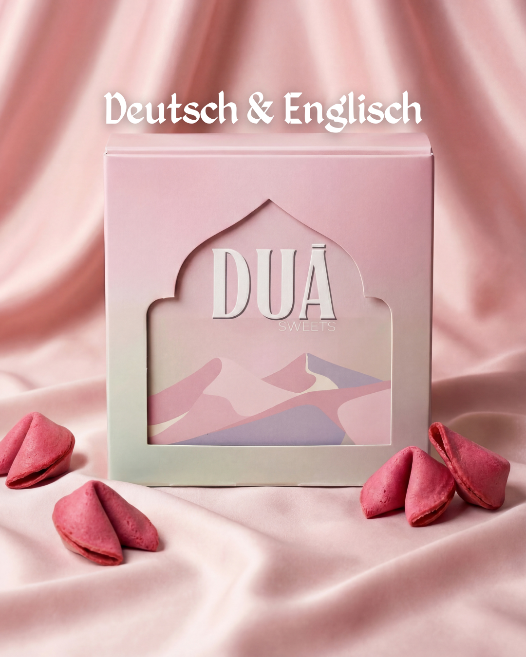 Duā Sweets Pinke Keksbox | Deutsch & Englisch